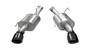 Corsa Performance 14314BLK - 05-10 Ford Mustang Shelby GT500 5.4L V8 Black Xtreme Axle-Back Exhaust