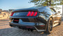 Corsa Performance 14334BLK - 15-16 Ford Mustang GT 5.0 3in Axle Back Exhaust Black Quad Tips (Sport)