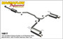 Magnaflow Performance Stainless Steel Catback Exhaust - 2008-2009 Honda Accord (Coupe/3.5L) - 16817