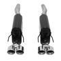 Flowmaster 817512 - Axle-back System 409S - Dual Rear Exit - Force II - Mild/Moderate Sound