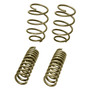 Hurst 6130001 - Spring Kit; Stage One; Front and Rear; 1 in. Drop;  Gold Finish;