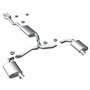 Magnaflow 15492 - 11-12 Dodge Charger V6 3.6L Dual Split Rear Exit Stainless Cat-Back Performance Exhaust