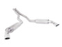 Stainless Works CA10CBL - 2010-15 Camaro 6.2L 3in Exhaust X-Pipe Chambered Turbo Mufflers Polished Tips
