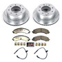 PowerStop K8713-36 - Power Stop 2020 GMC Sierra 2500 HD Rear Z36 Truck & Tow Brake Kit