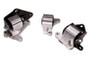 Innovative Mounts B20050-85A - Innovative 96-00 Civic H-Series Silver Aluminum Mounts 85A Bushings