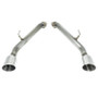 Remark RO-TSQ5-S - 2014+ Infiniti Q50 Axle Back Exhaust w/Stainless Steel Single Wall Tip