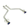 Remark RO-TTE4-D - 2021+ Lexus IS350 Axle Back Exhaust w/Burnt Double Wall Tip