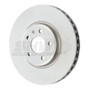 SHW Performance AFX34814 - SHW 09-11 Audi A4 2.0L Front Smooth Monobloc Brake Rotor (8K0615301A)