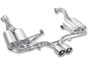 Borla S-Type Catback Exhaust w/Polished Tips - 2009-2012 Porsche Cayman/ CaymanS/ Boxster/ Boxster S /Spyder (2.9L/3.4L 6CYL) - 12659