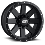 ION Wheels 134-7865MB6 - Cast Aluminum Wheels 134 MB 17x8.5 Black Beadlock Matte Black 5 On 114.3 Bolt Pattern -6 Offset