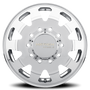 Mayhem 8181-22820P - Dually Wheels Challenger 8181 PO 22x8.25 Front Dually Polished 169 Off Set 10 Lug 11.28 BSM 170.1 Bore Cast Aluminum