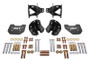 BMR CCK743H - 79-04 Mustang Rear Coilover Conversion Kit w/ Control Arm Bracket - Black Hammertone