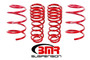 BMR SP072R - 07-14 Shelby GT500 Lowering Springs (Set Of 4) - Red