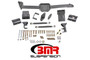 BMR WL005H - 05-14 S197 Mustang Body Mount Watts Link Rod End/Poly w/ Adj. Axle Clamps - Black Hammertone