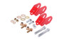 BMR WAK761R - Suspension 15-18 Ford Mustang S550 Rear Camber Adjustment Lockout Kit - Red