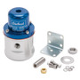 Edelbrock 174132 - Fuel Pressure Regulator Carbureted 160 GPH 5-10 PSI 3/8In In/Out 3/8In Return Blue/Clear