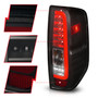 Anzo 311444 - 2005-2021 Nissan Frontier LED Taillights Black Housing/Smoke Lens