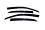 Auto Ventshade (AVS) 794042 - 20-22 Hyundai Palisade Ventvisor Low Profile Window Deflectors 4pc - Smoke w/Chrome Trim