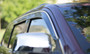 Auto Ventshade (AVS) 794042 - 20-22 Hyundai Palisade Ventvisor Low Profile Window Deflectors 4pc - Smoke w/Chrome Trim
