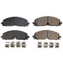 PowerStop 17-2371 - Power Stop 2021 Chevrolet Colorado Front Z17 Evo Ceramic Brake Pads w/Hardware