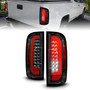 Anzo 311434 - 15-21 GMC Canyon Full LED Taillights w/ Red Lightbar Black Housing/Clear Lens