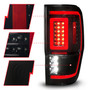 Anzo 311447 - 19-22 Ford Ranger Full LED Taillights w/ Lightbar Sequential Signal Black Housing/Smoke Lens