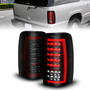Anzo 311449 - 00-06 Chevrolet Tahoe / GMC Yukon Full LED Taillights w/ Lightbar Black Housing/Smoke Lens