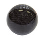 NRG SK-300BC-2 - Universal Ball Style Shift Knob (No Logo) - Black Carbon Fiber (5 Speed Pattern)