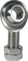 Borgeson 710000 -  Steering Shaft Support - P/N:  - Steering shaft support bearing. Stainless steel rod end style. Includes two jam nuts. Supports all 3/4 in. splined and Double-D steering shaft