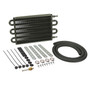 Derale 13106 - 6 Pass 13" Series 7000 Copper/Alum Transmission Cooler Kit, Import/Small Truck