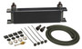 Derale 13401 - 10 Row Series 10000 Stack Plate Transmission Cooler Kit, -6AN
