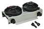 Derale 13740 - 19 Row Hyper-Cool Dual Cool Remote Fluid Cooler, -6AN