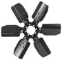 Derale 17917 - 17" Reverse Rotation Fan Clutch Fan, Black