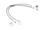 Rough Country 89702 - Brake Lines - Stainless - FR - 4-6 in Lift - Jeep Cherokee XJ (84-01) Wrangler TJ (97-06)