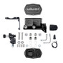 Wilwood 261-16798-BK - Compact Tandem Master Cylinder w/ Combination Valve 1-1/8in Bore - Black