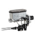 Wilwood 261-16798-P - Compact Tandem Master Cylinder w/ Combination Valve 1-1/8in Bore - Chrome