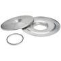 AllStar Performance ALL25950 - Flat 14in Air Cleaner Kit Plain