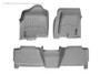 Weathertech 460031-460612 - 01-03 Chevrolet Silverado Front and Rear Floorliners - Grey