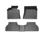 Weathertech 446071-445423 - 14+ Chevy Silverado 1500 Crew and Double Cab Front and Rear FloorLiners - Black