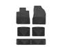 Weathertech W68-W20-W60 - 07-09 Saturn Outlook Front/Rear/and Rear Rubber Mats - Black