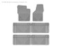 Weathertech W19GR-W25GR-W25GR - 00-05 Ford Excursion Front/Rear/and Rear Rubber Mats - Grey