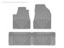 Weathertech W40GR-W25GR - 05-07 Buick Terraza Front and Rear Rubber Mats - Grey