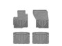 Weathertech W83GR-W20GR - 07-11 Mitsubishi Outlander Front and Rear Rubber Mats - Grey