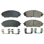 PowerStop 17-2392 - Power Stop 2022 Kia Carnival Front Z17 Evo Ceramic Brake Pad w/Hardware