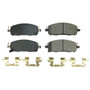 PowerStop 17-2413 - Power Stop 2022 Nissan Pathfinder Front Z17 Evo Ceramic Brake Pad w/Hardware