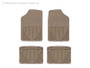 Weathertech W2TN-W20TN - 66-92 Dodge Monaco Front and Rear Rubber Mats - Tan