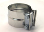 Kooks RK-TTS400 - 4" Stainless 2-Bolt Stepped Band Clamp for Non-Notched Slip Joint Connections