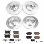 PowerStop K8734 - Power Stop 19-20 Mercedes-Benz SL550 Front & Rear Z23 Evolution Brake Kit