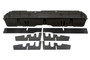 DU-HA 10042 - Chevrolet/GMC Underseat Storage Console Organizer and Gun Case - Dark Gray