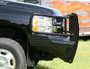 Fab Fours CH11-S2760-1 - Black Steel Front Ranch Bumper